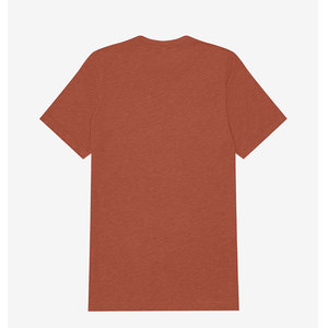 เสื้อยืดพิมพ์ลายสำหรับผู้ชายสีชมพูผสมสามชั้น50/25/25โพลีเอสเตอร์ผ้าเรยอนผสมสำหรับระบายอากาศได้ดีเสื้อยืดโพลี - Product Image 4