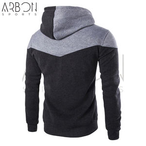 Nouveau produit simple sweats à capuche léger nouveau Design Super qualité sur mesure tenue décontracté solide pull à capuche pour hommes - Product Image 4