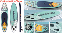 Livraison gratuite UE Dropshipping CE Planche de paddle gonflable de haute qualité 11' ISUP Surf SUP Softboard Paddlesurf Planche de surf Stand Up Paddle Board