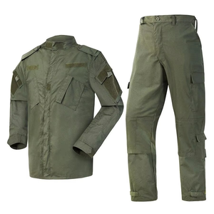 Uniforme de Combate Táctico de Camuflaje Unisex, Tela Oxford Resistente a Desgarros, Transpirable, Impermeable, Cierre de Cremallera, Diseño con Estampado - Product Image 3