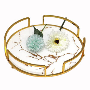 Plateau de service élégant pour restaurants, cafés et hôtels, idéal pour servir plats, fruits, café et délicieux desserts, finition émaillée - Product Image 5