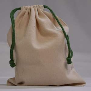 Sac à cordon en lin et coton biologique écologique imprimé de logo personnalisé nouvelle tendance de savon réutilisable recyclable portable à la mode - Product Image 6