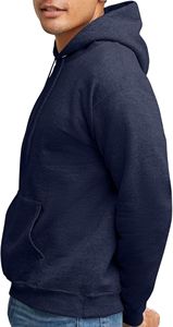 เสื้อสเวตเชิ้ตแบบยูนิเซ็กซ์ ผ้าฝ้ายออร์แกนิคกันยับ สวมใส่สบายสำหรับฤดูหนาว พร้อมฮู้ดถักและโลโก้ปักด้านหน้า รับผลิตแบบ ODM - Product Image 3