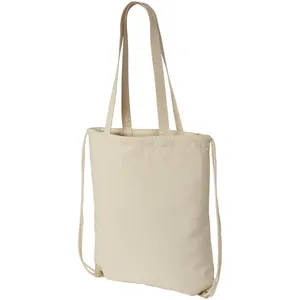 Customizable 240g Cotton Eliza <b>Backpack</b> Promotional <b>Drawstring</b> Sportpacks for Merchandising - Product Image 1