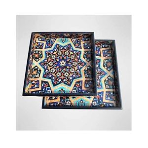 ถาดเสิร์ฟไม้ดีไซน์พิมพ์ลายออกแบบได้ตามที่ต้องการหรูหราถาดรองอย่างยั่งยืนเป็นมิตรต่อสิ่งแวดล้อมทำด้วยมือคุณภาพสูงสำหรับเป็นของขวัญของตกแต่งบ้าน - Product Image 5