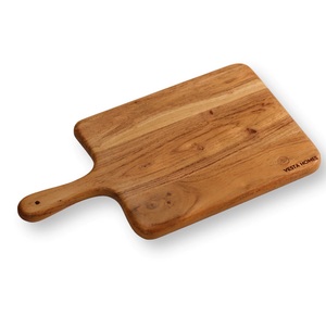Tabla de cortar de madera natural de primera calidad para el hogar, diseño único, cubiertos, tabla de cortar de verduras - Product Image 6