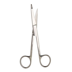 Ciseaux à pansements en acier, manuels, tailles 5,5 pouces et 8 pouces, droits/courbes, ciseaux médicaux réutilisables, porte-aiguilles SurgiRight - Product Image 1