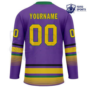 Nueva Llegada, Mejor Proveedor, Jersey de Hockey sobre Hielo Deportivo, Transpirable, de Poliéster, Cómodo, Ligero, Precio Razonable, Duradero - Product Image 5