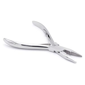 Herramientas de extensión de cabello de calidad de salón, alicates de extensión de cabello multifuncionales, etiqueta personalizada de acero inoxidable sólido, cuidado y peinado del cabello - Product Image 2
