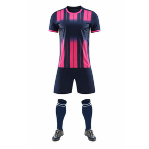 Conjunto Completo de Uniforme de Fútbol de Secado Rápido, 100% Algodón, Antibacteriano, Personalizable para Equipos, Camiseta de Fútbol para Hombre Adulto - Product Image 2
