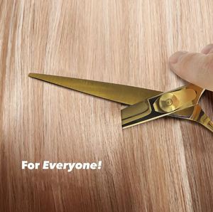 Nuevas tijeras de barbería de acero inoxidable para la belleza del cabello con cuchilla afilada Tijeras de corte de cabello profesional de salón - Product Image 4