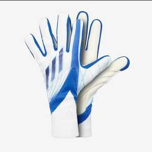 Gants de gardien de but en cuir de qualité supérieure personnalisables de haute qualité poignée en latex confortable étanche dragonne réglable - Product Image 1