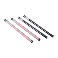 Coupe-cuticules double embout en acier inoxydable multifonctionnel, brosse à ongles pour extension de gel et nail art avec 5 types de repousse-cuticules