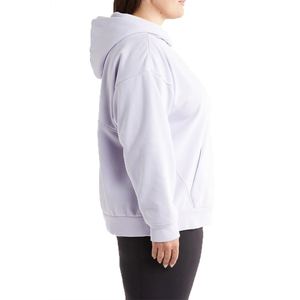 Sweat à capuche surdimensionné pour femme, poids lourd, logo personnalisé sur le devant, respirant, collection de designers d'hiver, sweat à capuche grande taille - prix de gros - Product Image 4