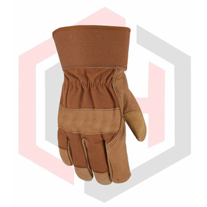 ถุงมือนิรภัยสำหรับทำงานที่มีความแม่นยำผลิตจากหนังวัว - Product Image 4