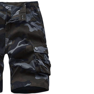 กางเกงขาสั้นผ้าใบแคนวาสแบบยืดได้กางเกงคาร์โก้กางเกงสไตล์ลำลองแบบสตรีทเอวกลางแห้งเร็วสั่ง100% - Product Image 2