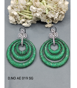 Encantadores pendientes de estilo victoriano para mujer con motivos ornamentales vintage y siluetas elegantes de la India - Product Image 6