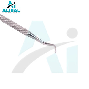 Sonda Excavadora Dental de Doble Punta ALMAC de 17 cm, Instrumento Quirúrgico Manual de Acero Inoxidable, Certificado CE, Removedor de Sarro Dental - Product Image 2