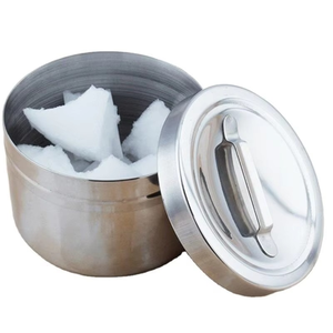 Instrumental Médico Quirúrgico Reutilizable de Acero Inoxidable de Alta Calidad, Frasco para Apósitos, Material Metálico de Todo Tipo - Product Image 1