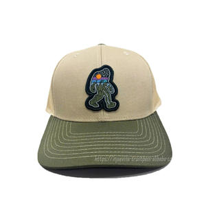 Parche tejido de alta calidad bordado 3D borde camionero sombreros estilos personalizados Gorras camionero sombreros al por mayor en Vietnam - Product Image 6