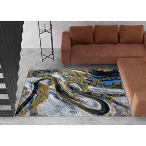 Tapis en chenille Winter Road : Décoration paysagère naturelle - Product Image 5