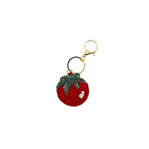 Decorative Seed Beads Embroidery Keychain Travel Souvenir Premium Handmade Seed Beads Keychain Fashion Accessory - Product Image 5