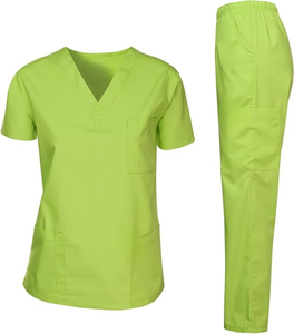 Vêtements médicaux professionnels personnalisables Uniforme tricoté doux et durable pour les cliniques et les laboratoires Confortable pour un usage quotidien - Product Image 3
