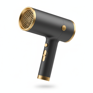 Travel Ionic Folding Hair Dryer with <b>Diffuser</b> 1500W 3-Speed BLDC Motor Styling for Straightening - Product Image 4