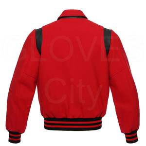 Vente en gros de GANTS Vestes d'université vierges pour la ville Nouvelle veste d'homme universitaire à la mode Veste Letterman pour la saison d'hiver pour hommes - Product Image 3