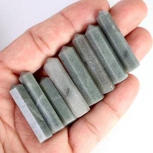 Piedra Preciosa de Ágata Gris Pulida a Mano de Primera Calidad al por Mayor, Torre de Lápiz con Punta, Propiedades Metafísicas, Coleccionables de Arte, ÁGATA MUNTAHA - Product Image 4