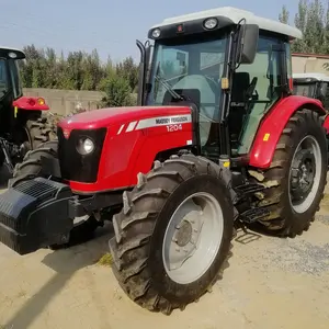Gebruikte Tractor Massey Ferguson Xtra 1204 120hp 4wd Wheel Farm Orchard Compact Tractor Landbouwmachines Mf290 Mf385