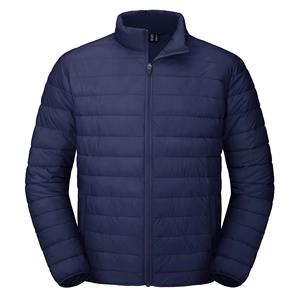 Vestes pour homme de haute qualité avec fermeture éclair, col rabattu personnalisé, veste matelassée décontractée, élégante, coupe-vent, vestes d'hiver - Product Image 1