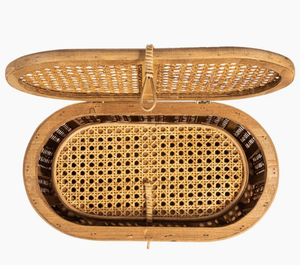 Sang Trọng Dệt Tay Mây Giỏ Với Nắp Cho An Toàn Lưu Trữ Quần Áo Tổ Chức Chăn Chủ Và Phong Cách Nhà & Văn Phòng Trang Trí Nội Thất - Product Image 5