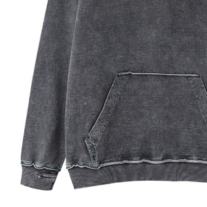 Kingroo Sweat-shirt unisexe à col ras du cou Sorority Noir Denim Décontracté Respirant Anti-Rétrécissement Anti-Rides Imprimé 3D Brodé - Product Image 5
