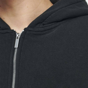 Sweat à capuche zippé oversize de haute qualité avec logo personnalisé Sweats à capuche amples et chauds à fermeture éclair avec logo pour hommes - Product Image 5