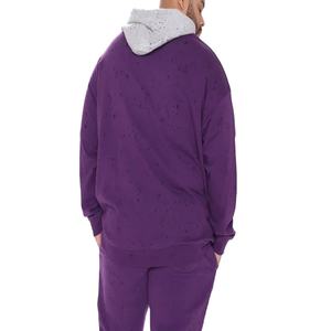 Nouveaux survêtements décontractés pour hommes, personnalisés, en molleton 100% coton, respirants, avec logo personnalisé, sweat-shirts et sweats à capuche pour hommes - Product Image 2