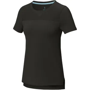 T-shirt en borax recyclé pour femmes, merchandising promotionnel durable - Product Image 2