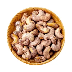 Roasted salted Cashew nut that has many kinds as A180 A210 Carefully packed and clean