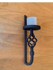 Classic Metal Wall <b>Candle</b> Sconce For <b>Bathroom</b> Adding Subtle Luxury And Timeless Decorative Charm To Walls - Product Image 5