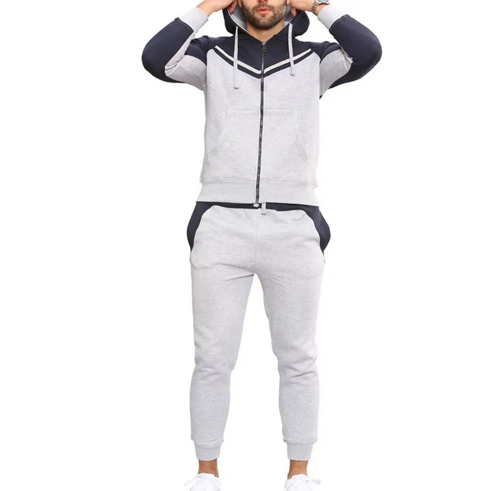 Biểu Tượng Tùy Chỉnh Mỏng Phù Hợp Với Đào Tạo Mặc Người Đàn Ông Tracksuit Set Top Bán Giá Tốt Nhất Người Đàn Ông Tracksuit Mặc Giản Dị Tracksuit Người Đàn Ông