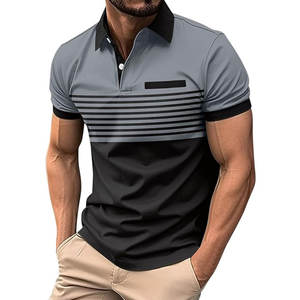 Camiseta de Golf Entallada Personalizada de Nuevo Estilo para Hombre, Camisa Polo al por Mayor, Camisas Polo de Manga Corta para Hombre - Product Image 4