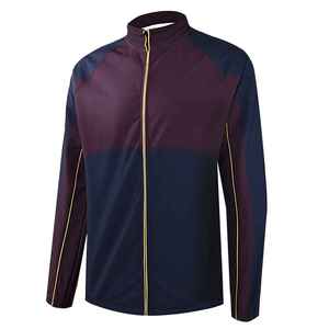 Chaquetas acolchadas cortavientos impermeables de invierno para hombre, chaqueta Softshell informal lisa con cuello levantado, ropa a prueba de viento por sublimación - Product Image 1