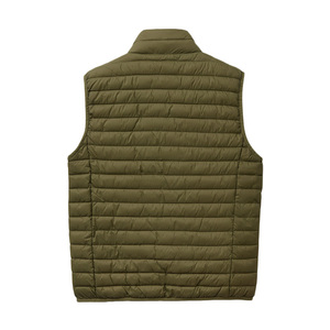 เสื้อแขนกุดปักลายผ้าแคนวาสสำหรับผู้ชาย, แจ็กเก็ตพิมพ์ลายสีพัฟแขนกุดสำหรับฤดูหนาว - Product Image 5