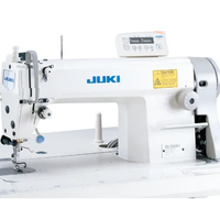 Machine à coudre industrielle à point droit simple aiguille JUKI DDL-5550N d'occasion pour vêtements