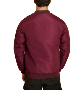 Blouson d'hiver pour homme de haute qualité, couleur unie, prix bas, col montant, respirant, motif, options de taille plus, OEM - Product Image 3
