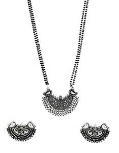 High Quality Handmade Black Beads Mangalsutra With Designer Pendant for Women at Best Prices from India - Product Image 3