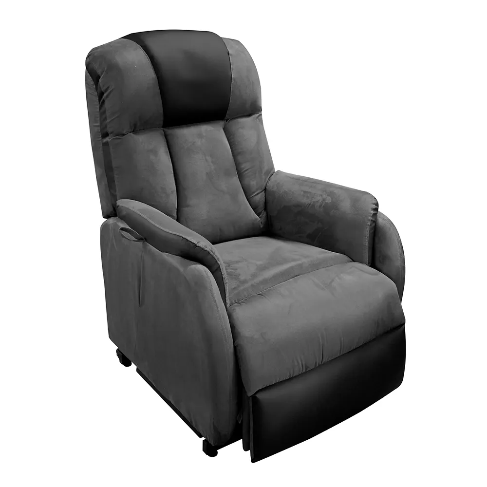 Tek veya çift motorlu rahat mikrofiber recliner recliner elektrik asansör sandalye