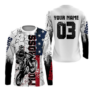 Maillot de motocross personnalisé pour homme, coupe-vent, grande taille, le plus vendu, pour la vente en ligne dans la catégorie Vêtements de moto et de course automobile - Product Image 6