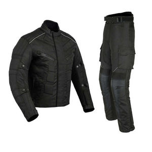 Conception personnalisée veste et pantalon de combinaison de moto de course Cordura imprimés imperméables et coupe-vent vente en gros de combinaison de course de moto - Product Image 1
