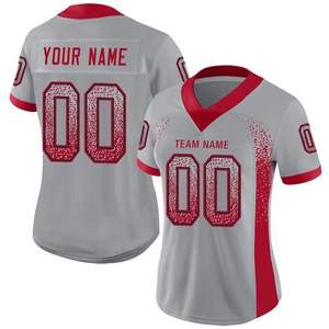 Top maillot de football pour femmes de qualité thaïlandaise conception d'équipe nationale authentique nom d'impression par Sublimation personnalisé vente en gros maille adultes - Product Image 3